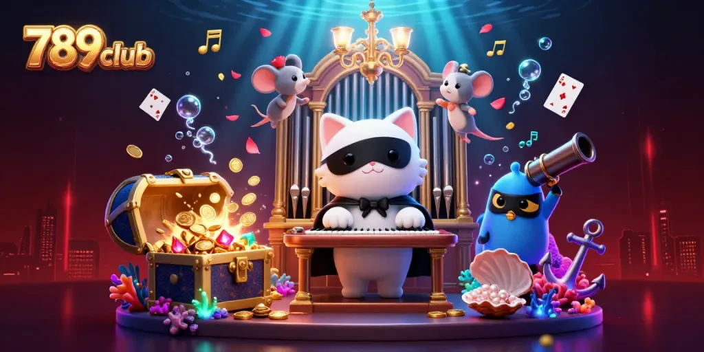 Immerse yourself in the exciting world of 789club with vibrant casino illustrations showcasing fun gameplay.