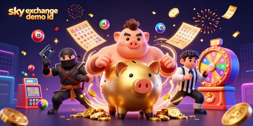 Experience thrilling action with the sky exchange demo id as a golden piggy bank champ takes center stage.