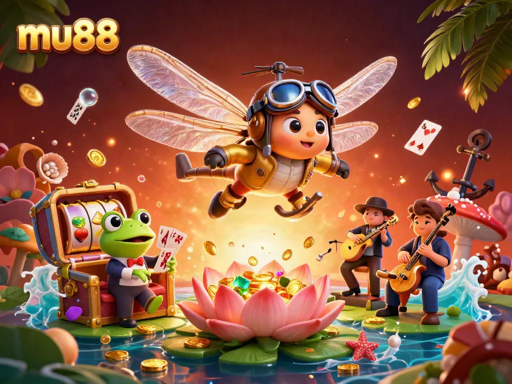 Experience mu88 with vibrant 3D casino scenes showcasing dynamic gameplay and rich graphics.