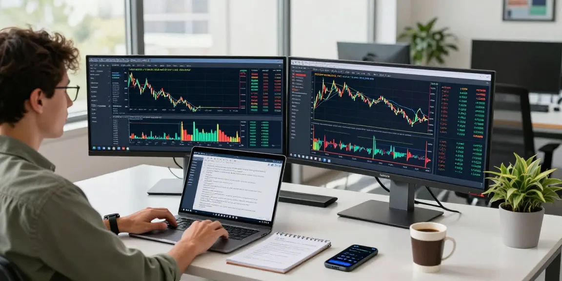 XAUUSD gold quote API dashboard in a modern financial workspace with multiple screens and charts.